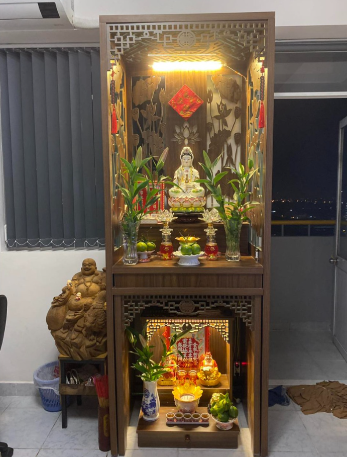 Bàn thờ Phật nên đặt cây gì